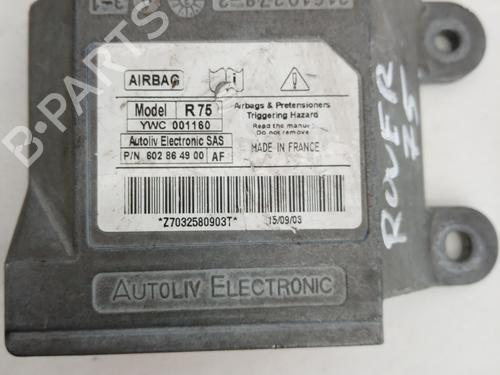 Used ECU airbags ECU airbags ROVER 75 (RJ) [1999-2005] 21029626 21029626