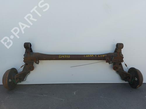 Used Rear axle Rear axle OPEL CORSA C (X01) 1.7 DTI (F08, F68) (75 hp) 21030260 21030260