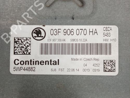 Engine control unit (ECU) SKODA RAPID Spaceback (NH1) 1.2 TSI | BP21031100M57 - Image 3