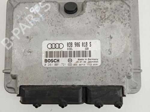Used Engine control unit (ECU) Engine control unit (ECU) AUDI A4 B5 (8D2) [1994-2001] 21031317 21031317