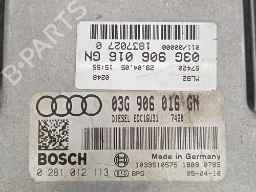 Engine control unit (ECU) AUDI A4 B7 (8EC) 2.0 TDI | BP21031354M57 - Image 2