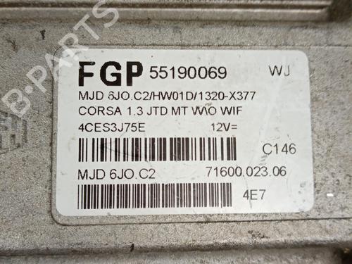 Engine control unit (ECU) OPEL CORSA C (X01) | BP21031678M57 - Image 2