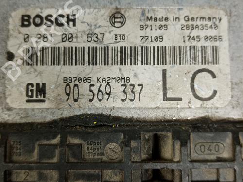 Engine control unit (ECU) OPEL SINTRA (APV) | BP21031686M57 - Image 2