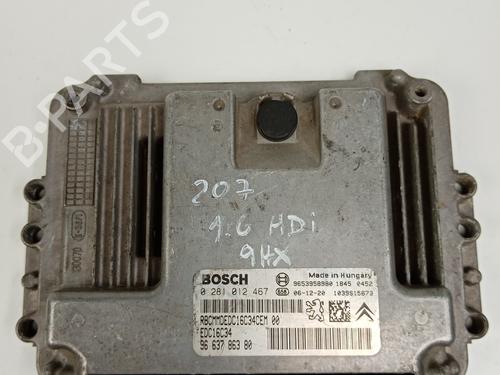 Used Engine control unit (ECU) Engine control unit (ECU) PEUGEOT 207 (WA_, WC_) [2006-2015] 21031871 21031871