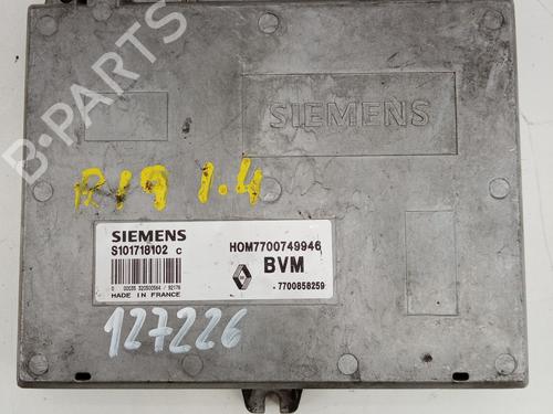 Used Engine control unit (ECU) Engine control unit (ECU) RENAULT 19 I (B/C53_) [1988-1994] 21032028 21032028