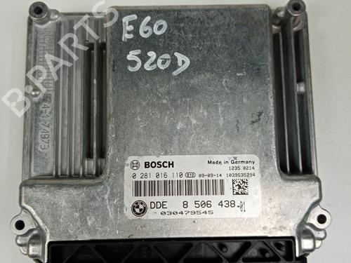 Engine control unit (ECU) BMW 5 (E60) | BP21032078M57 - Image 1