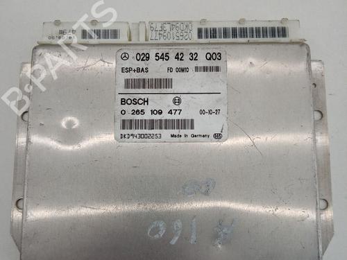 Used Electronic module Electronic module MERCEDES-BENZ A-CLASS (W168) A 160 (168.033, 168.133) (102 hp) 21034499 21034499