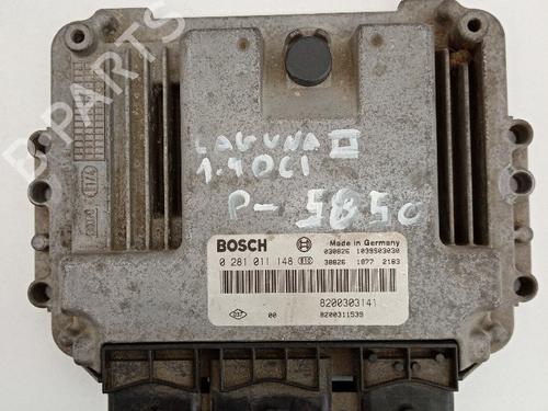 Used Engine control unit (ECU) Engine control unit (ECU) RENAULT LAGUNA II (BG0/1_) 1.9 dCi (BG13) (125 hp) 21034536 21034536
