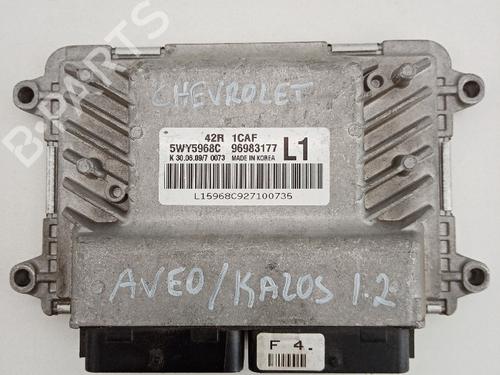 Used Engine control unit (ECU) Engine control unit (ECU) CHEVROLET AVEO / KALOS Hatchback (T250, T255) 1.2 (75 hp) 21034538 21034538