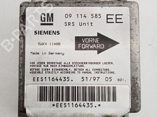Used ECU airbags ECU airbags OPEL CORSA B Hatchback Van (S93) 1.7 D (F08, W5L) (60 hp) 21034902 21034902