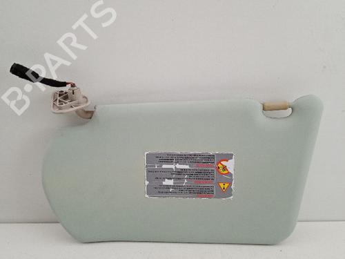 Used Right sun visor Right sun visor NISSAN ALMERA II Hatchback (N16) 1.5 (90 hp) 21037588 21037588