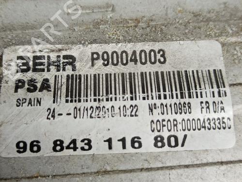 Intercooler CITROËN C3 II (SC_) 1.6 HDi | BP21038324M30 - Image 6