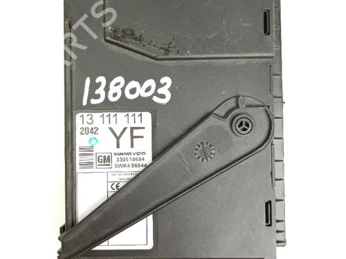 Used Electronic module Electronic module OPEL CORSA C (X01) [2000-2009] 21038338 21038338