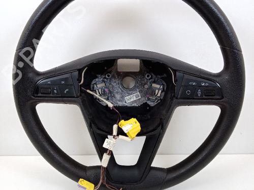 Used Steering wheel Steering wheel SEAT IBIZA IV (6J5, 6P1) 1.0 (75 hp) 21040395 21040395