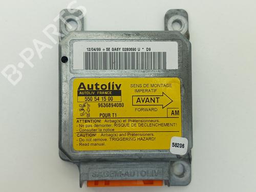 Used ECU airbags ECU airbags PEUGEOT 206 Hatchback (2A/C) 1.4 i (75 hp) 22522214 22522214