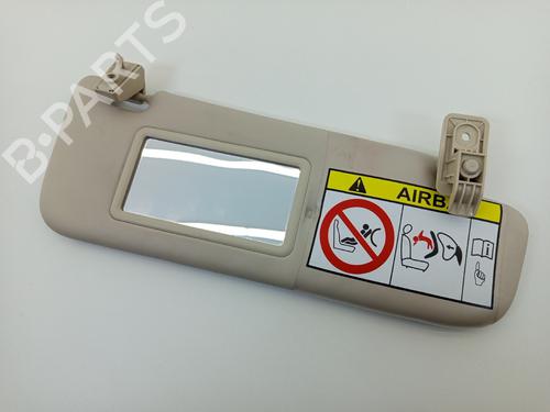 Right sun visor FIAT 500 C (312_) 1.2 (312CXA1A, 312AXA1A) | BP24434422I2 - Image 2