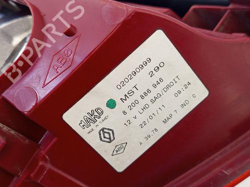 Right taillight RENAULT CLIO III Hatchback Van (SB_, SR_) 1.5 dCi | BP27554704C35  - Image 6