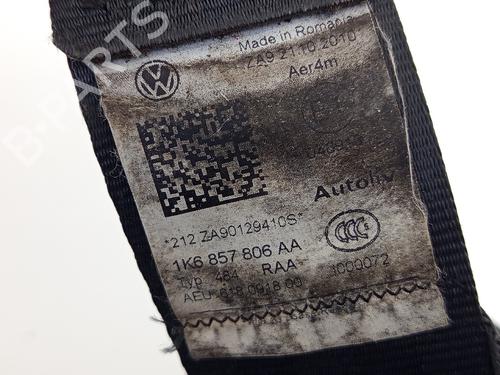 Rear right seatbelt VW GOLF VI (5K1) 1.6 TDI | BP31253486I28 - Image 5