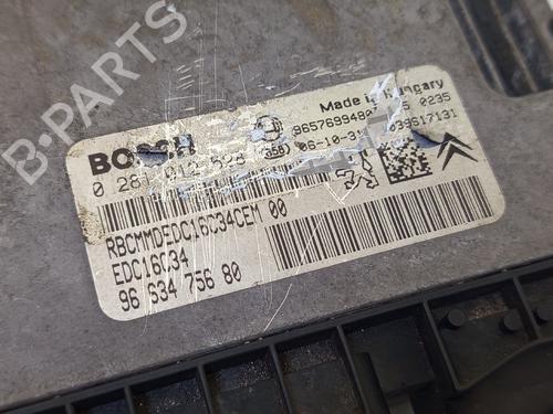 Engine control unit (ECU) PEUGEOT 206 SW (2E/K) 1.4 HDi | BP29827633M57 - Image 2