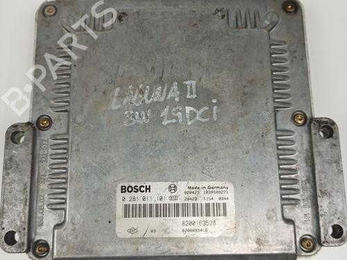 Used Engine control unit (ECU) Engine control unit (ECU) RENAULT LAGUNA II (BG0/1_) 1.9 dCi (BG08, BG0G) (120 hp) 21031447 21031447