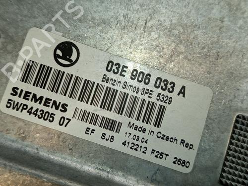 Engine control unit (ECU) SKODA FABIA I (6Y2) 1.2 | BP24409644M57  - Image 6