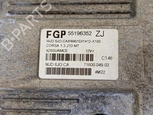 Engine control unit (ECU) OPEL CORSA C (X01) 1.3 CDTI (F08, F68) | BP31298337M57 - Image 2