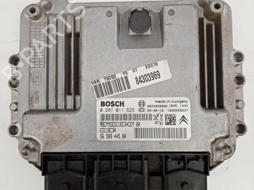 Used Engine control unit (ECU) Engine control unit (ECU) PEUGEOT 307 SW (3H) 1.6 HDI 110 (109 hp) 21031379 21031379