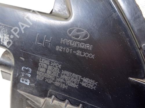 Left headlight HYUNDAI i30 Estate (FD) 1.6 CRDi | BP27683840C28 - Image 2