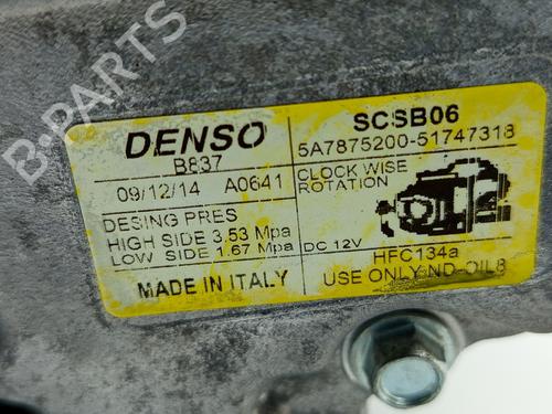 AC compressor FIAT 500 C (312_) 1.2 (312CXA1A, 312AXA1A) | BP24434441M34  - Image 8