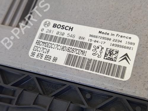 Engine control unit (ECU) PEUGEOT PARTNER Box Body/MPV 1.6 HDi | BP28715133M57 - Image 3