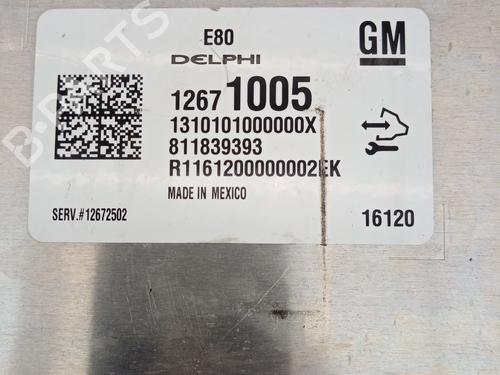 Engine control unit (ECU) OPEL CORSA E (X15) 1.0 (08, 68) | BP21031533M57 - Image 3