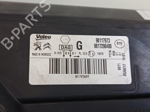 Left headlight CITROËN C-ELYSEE (DD_) 1.6 BlueHDi 100 | BP31601789C28  - Image 7