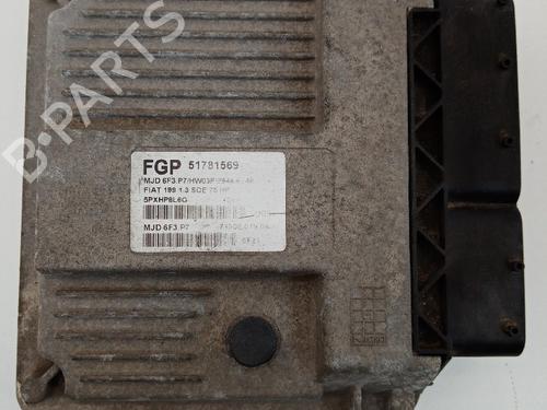 Used Engine control unit (ECU) Engine control unit (ECU) FIAT GRANDE PUNTO Van (199_) 1.3 JTD Multijet (199CXC1A) (75 hp) 22354640 22354640