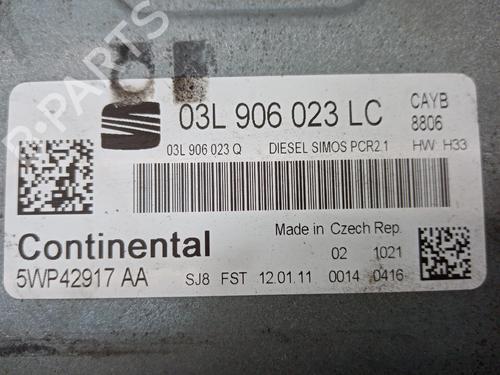 Used Engine control unit (ECU) Engine control unit (ECU) SEAT IBIZA IV (6J5, 6P1) 1.6 TDI (90 hp) 22356158 22356158