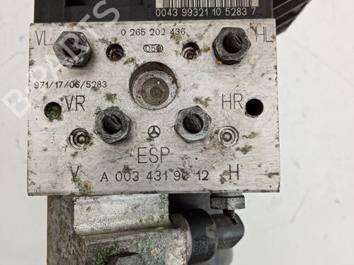 Used ABS pump MERCEDES-BENZ E-CLASS (W210) E 220 CDI (210.006) (125 hp) 21029123