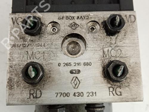 ABS Bremseaggregat RENAULT MEGANE I Coach (DA0/1_) 1.9 dTi (DA0N) (98 hp) 21029207