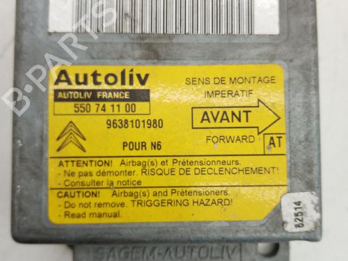 Kollisjonspute styreenhet CITROËN XSARA (N1) [1997-2005]  21029427