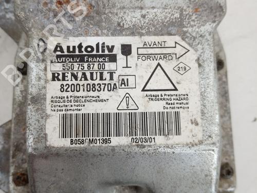 Airbag styreenhed RENAULT LAGUNA II Grandtour (KG0/1_) [2001-2007]  21029437