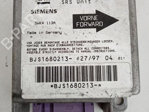 Airbag styreenhed OPEL ASTRA F Estate (T92) [1991-2001]  21029515