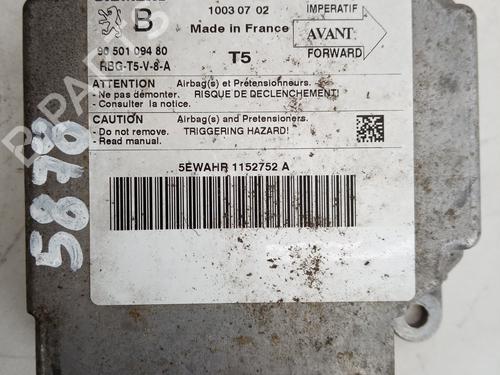 ECU airbags PEUGEOT 307 Break (3E) 1.4 HDi 9650109480