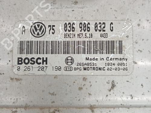 Engine control unit (ECU) VW GOLF IV (1J1) 1.4 16V | BP21031187M57 