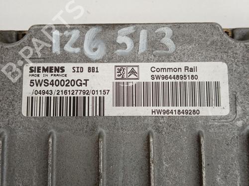 Engine control unit (ECU) PEUGEOT 307 (3A/C)  | BP21031491M57 