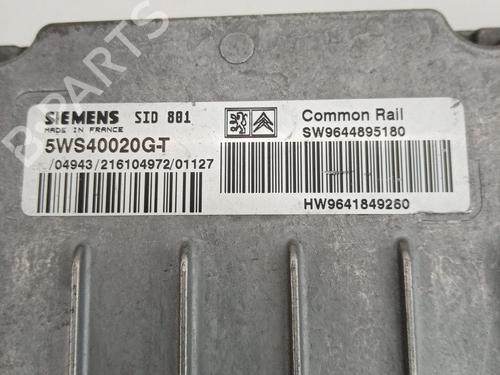 Engine control unit (ECU) PEUGEOT 307 (3A/C) | BP21031493M57
