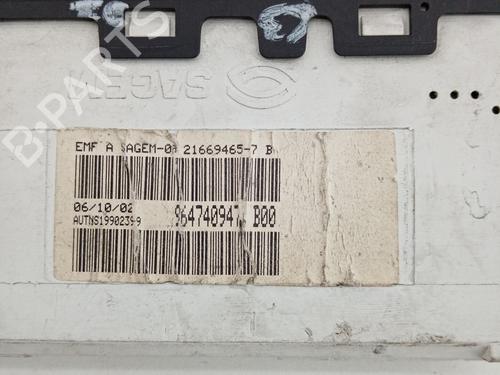 Instrument cluster CITROËN C3 I (FC_, FN_) | BP21031499C47