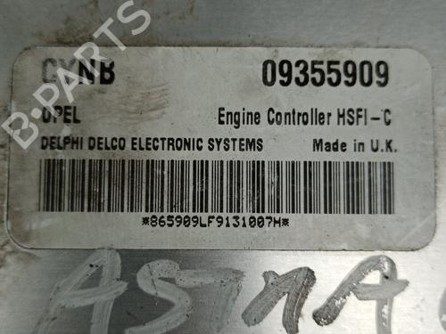 Engine control unit (ECU) OPEL ASTRA G Estate (T98)  | BP21031774M57 