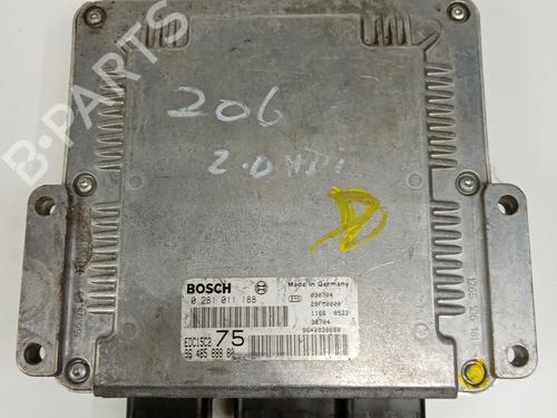 Used Engine control unit (ECU) PEUGEOT 206 Hatchback (2A/C) [1998-2012]  21031834