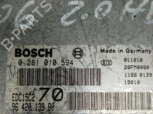 Engine control unit (ECU) PEUGEOT 206 Hatchback (2A/C)  | BP21031836M57 