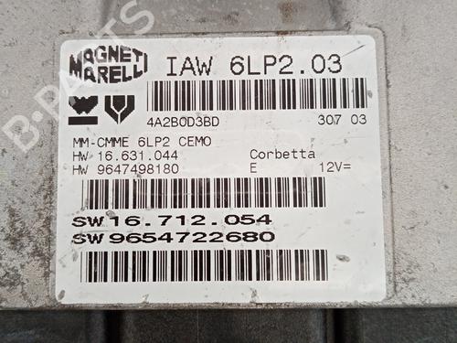 Engine control unit (ECU) PEUGEOT 206 Hatchback (2A/C)  | BP21032259M57 