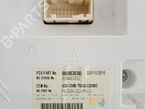 Instrument cluster PEUGEOT 308 II (LB_, LP_, LW_, LH_, L3_) 1.6 HDi / BlueHDi 115 | BP21033465C47 