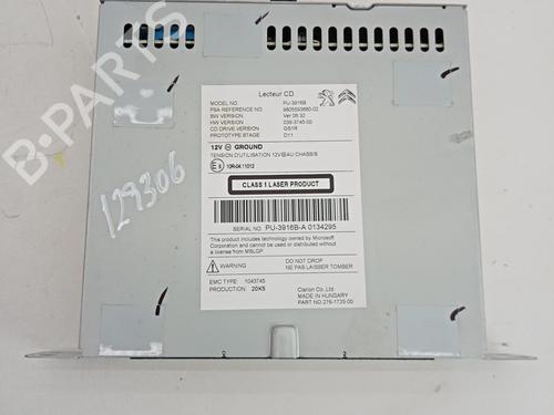 Used Radio PEUGEOT 308 II (LB_, LP_, LW_, LH_, L3_) 1.6 HDi / BlueHDi 115 (115 hp) 21033467